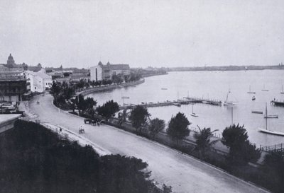 Paseo de la Bahía, Durban (foto en b/n) de South African Photographer