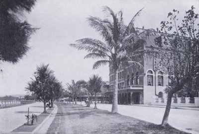 Esplanada, mostrando el Hotel Marine, Durban de South African Photographer