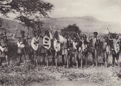 Guerreros Kafir de South African Photographer