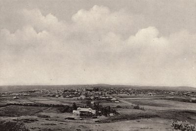 Panorama de Bloemfontein (foto b/n) de South African Photographer
