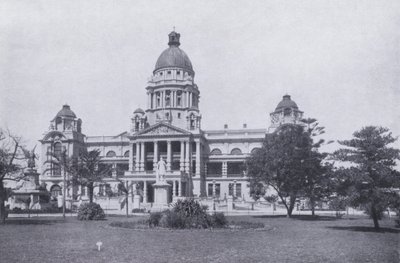 El Ayuntamiento, Durban (foto en blanco y negro) de South African Photographer