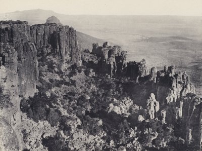 El Valle de la Desolación (foto en blanco y negro) de South African Photographer