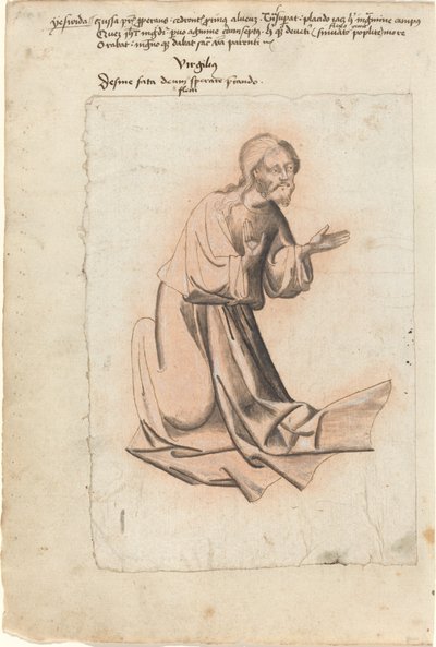 Cristo Arrodillado en Oración de South German 15th Century