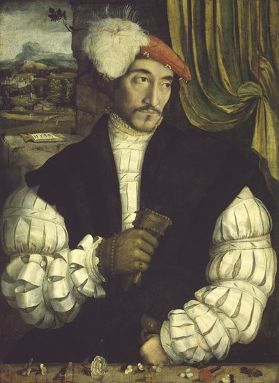 Retrato de un hombre, 1533 de South German School