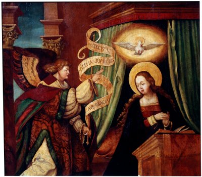 La Anunciación de South German master