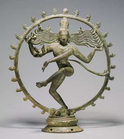 Shiva como Señor de la Danza (Nataraja), período Chola de South Indian School