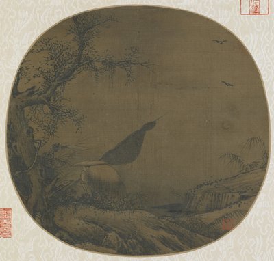 Pescador de Regreso a Casa Cubierto de Nieve, finales del siglo XII-principios del siglo XIII de Southern Song Dynasty Chinese School