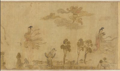 Ninfa del río Luo, mediados del siglo XII a mediados del siglo XIII de Southern Song Dynasty Chinese School