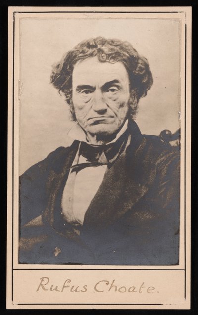 Retrato de Rufus Choate 1799-1859, antes de 1859 de Southworth and Hawes