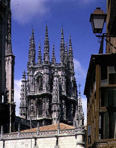 El Cimborrio probablemente diseñado por Juan de Langres (fl.c.1522-40) construido por Felipe Vigarny y Juan de Vallejo (fl.c.1518-69) completado en 1568 de Spanish Colonial