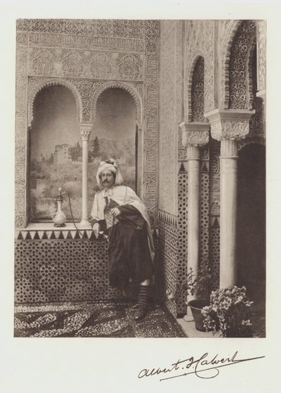 Albert F Calvert, Retrato y Firma de Spanish Photographer