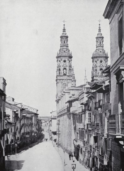 Calle Del Mercado, Logrono (foto b/n) de Spanish Photographer