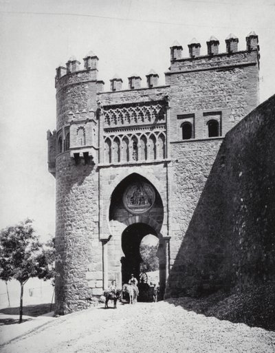 Puerta Del Sol, Toledo (b/w photo) de Spanish Photographer