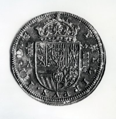 Moneda de 4 reales del reinado de Felipe III (plata) de Spanish School