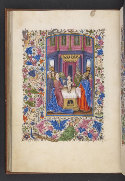 Añadir MS 50004 f.41v La Circuncisión, de un 