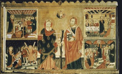 Retablo de San Felipe y Santiago de Spanish School