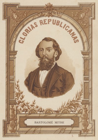 Bartolomé Mitre, político, soldado y autor argentino de Spanish School