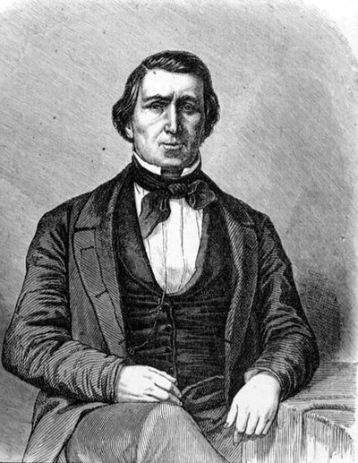 Brigham Young (1801-77) Segundo Presidente de la Iglesia Mormona y Fundador de Salt Lake City, Utah, de 