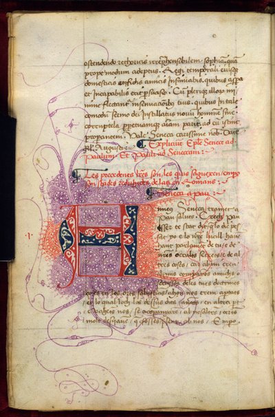 Burney 252, f. 4v, Puzzle inicial 