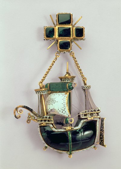 Colgante de carabela, 1580s-90s de Spanish School