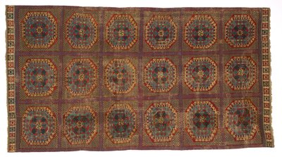 Alfombra con patrón turco, c.1450-1500 de Spanish School