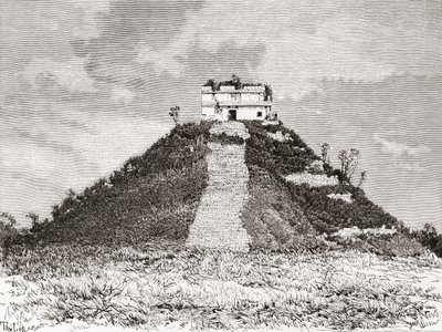 Chichen Itza, Yucatán, México: El Castillo también conocido como el Templo de Kukulkán o la pirámide de Kukulkán de Spanish School