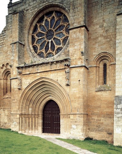 Colegiata de Santa María del Manzano, Castrojeriz, Burgos, España de Spanish School
