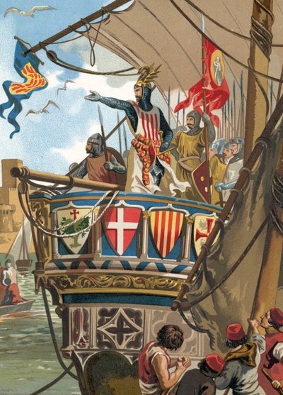 Partida de Jaime I de Aragón para la conquista de Mallorca de Spanish School