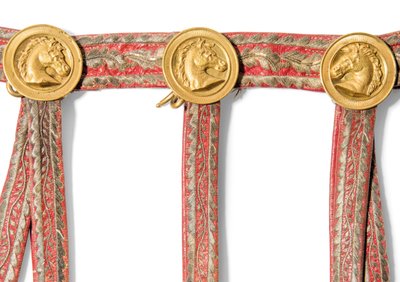 Detalle de la sabretache de Joseph-Napoleon Bonaparte, Rey de España, antes de 1813 de Spanish School