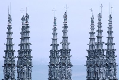 (detalle) de las agujas de la torre linterna de Spanish School