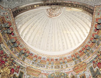 (detalle) de la bóveda de la Capilla de la Virgen de Spanish School