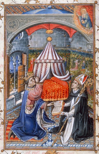 Devociones para la mañana y la tarde, del Libro de Oraciones de Alfonso V de Aragón, 1442 de Spanish School