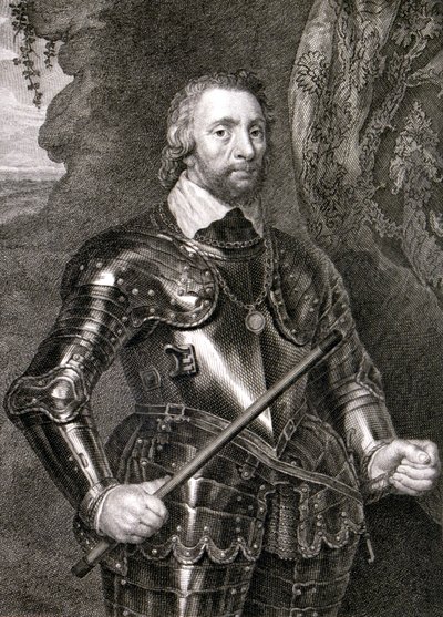 Don Alonso Perez de Guzman el Bueno (engraving) de Spanish School