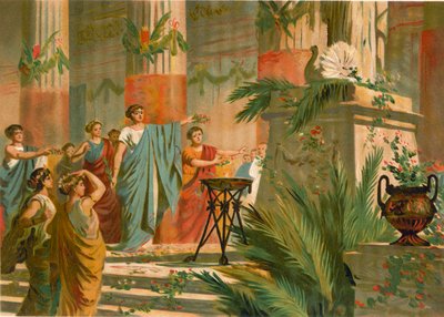 Festividades de las matronas romanas de Spanish School