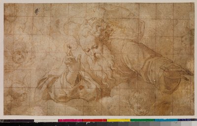 Dios Padre bendiciendo, 1675-99 de Spanish School