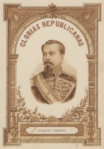 Joaquín Crespo, político y soldado venezolano de Spanish School