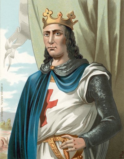 Rey Luis IX de Francia, o San Luis de Spanish School
