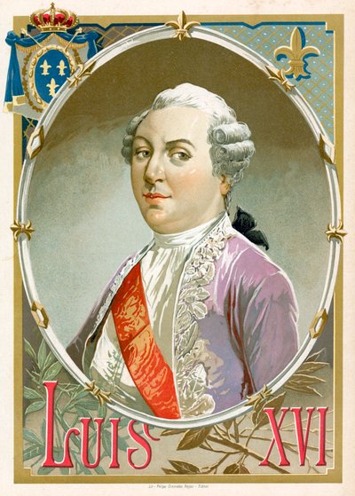 Rey Luis XVI de Francia de Spanish School