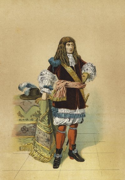 Luis XIV, Rey de Francia, 1680 de Spanish School