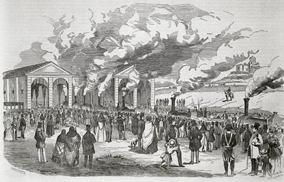 Inauguración de la línea ferroviaria Madrid-Aranjuez, 9 de febrero de Spanish School