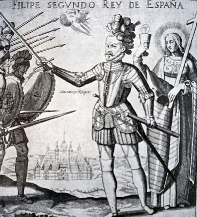Felipe II de España de Spanish School