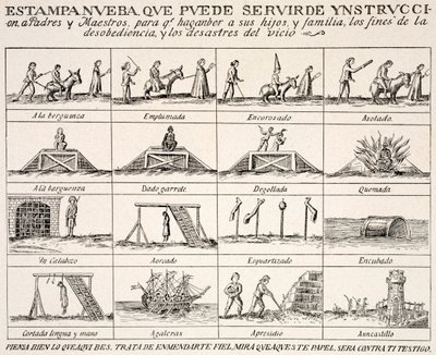 Tratado pictórico sobre la moralidad de Spanish School