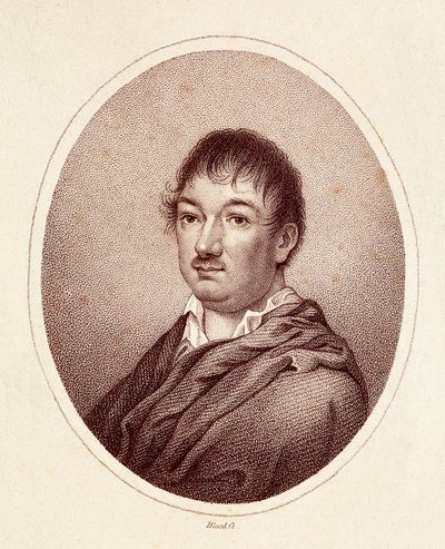 Retrato de Leandro Fernández de Moratín (1760-1828), escritor español. Grabado siglo XIX. Biblioteca Nacional de Madrid. de Spanish School