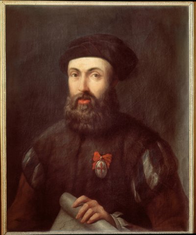 Retrato del navegante y explorador portugués Fernand Magellan de Spanish School