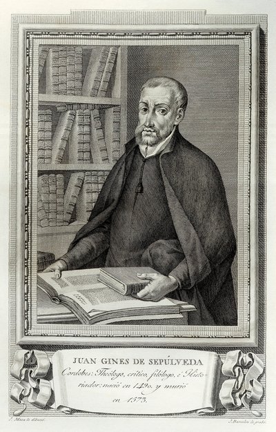 Retrato del humanista y religioso español Juan Ginés de Sepúlveda (1490-1573) de Spanish School