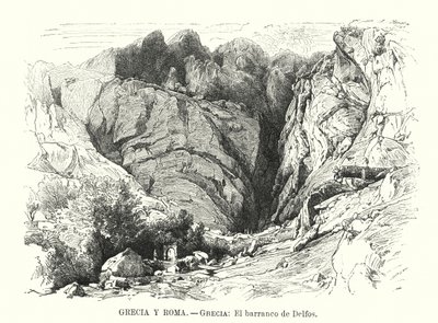 Barranco de Delfos, Grecia de Spanish School