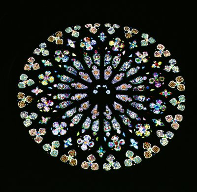 Rosetón radiante, c.1380 de Spanish School