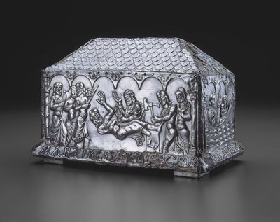 Relicario de los santos Adrián y Natalia, c.1150 de Spanish School