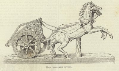 Carrera de carros romanos de Spanish School