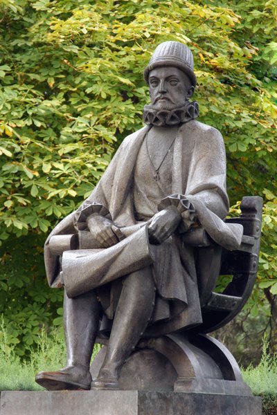 Estatua de Felipe II (1527-98) de Spanish School